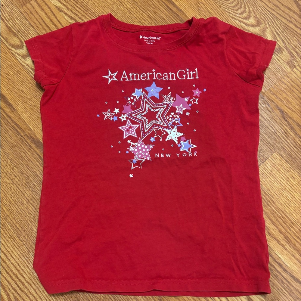 Large Kids American Girl Tee